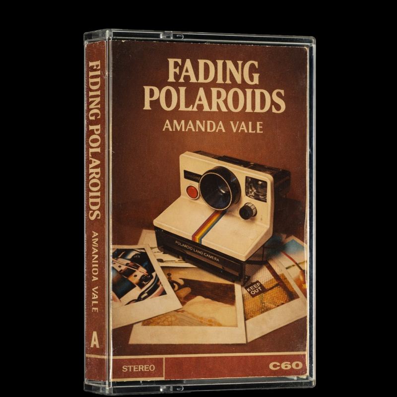 Cover artwork for Fading Polaroids (Single) by Amanda Vale