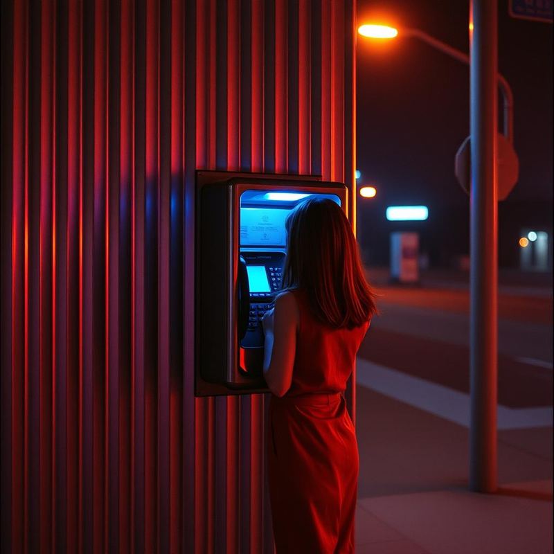 Cover artwork for Girl on the Payphone by Amanda Vale