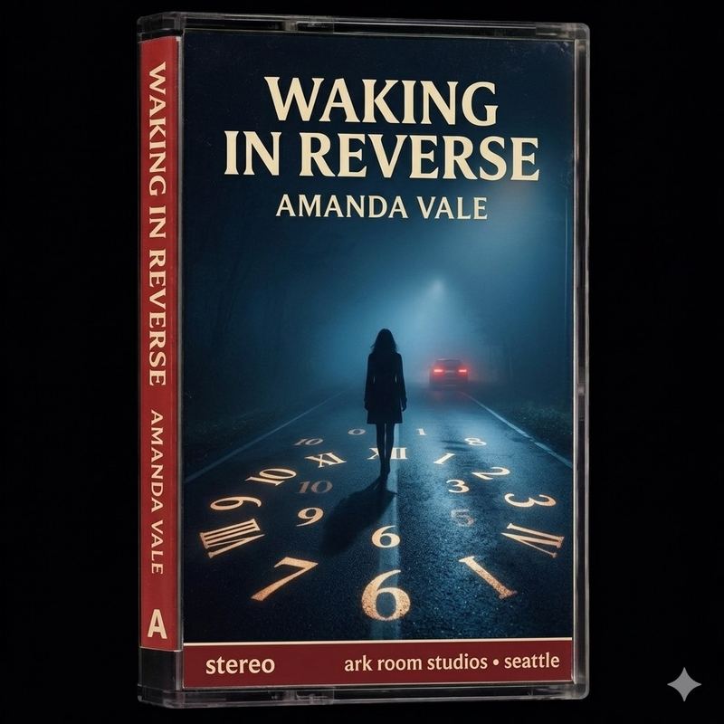 Cover artwork for Waking in Reverse by Amanda Vale