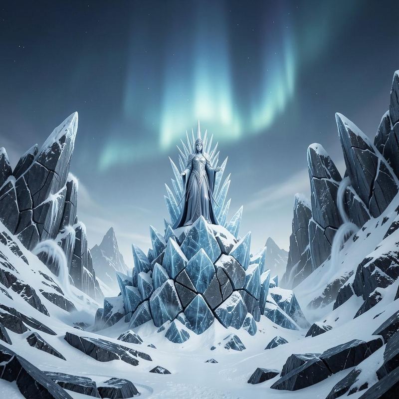 Cover artwork for Ice Queen (Radio Edit) by Amanda Vale