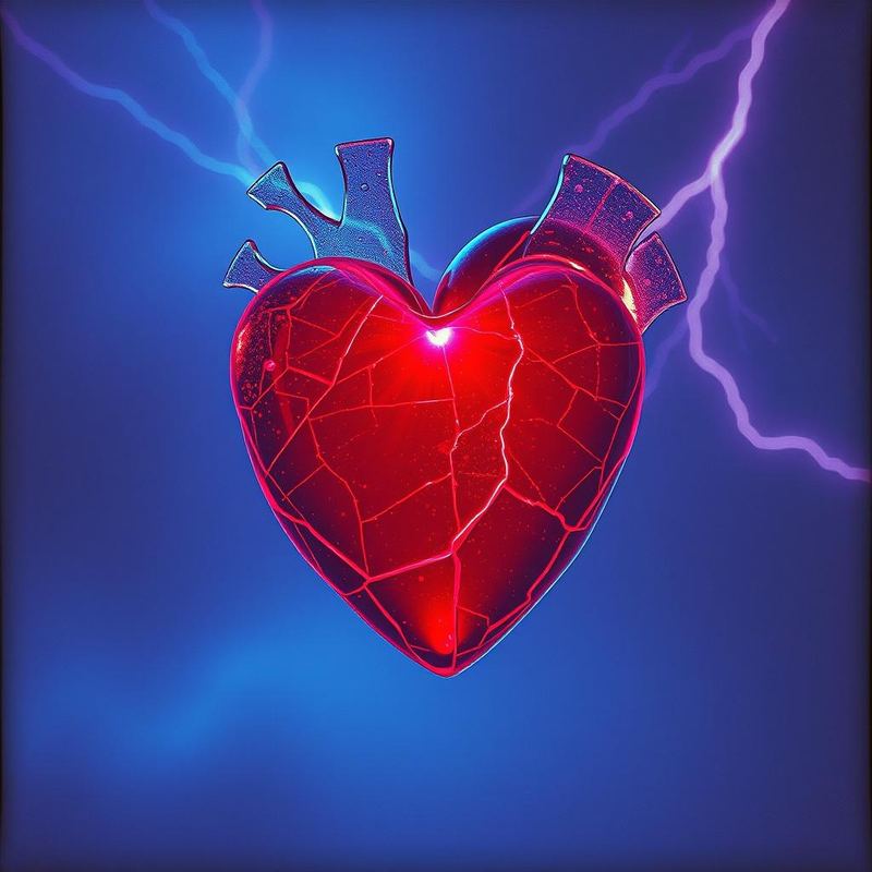 Cover artwork for Broken Man's Heart by Amanda Vale