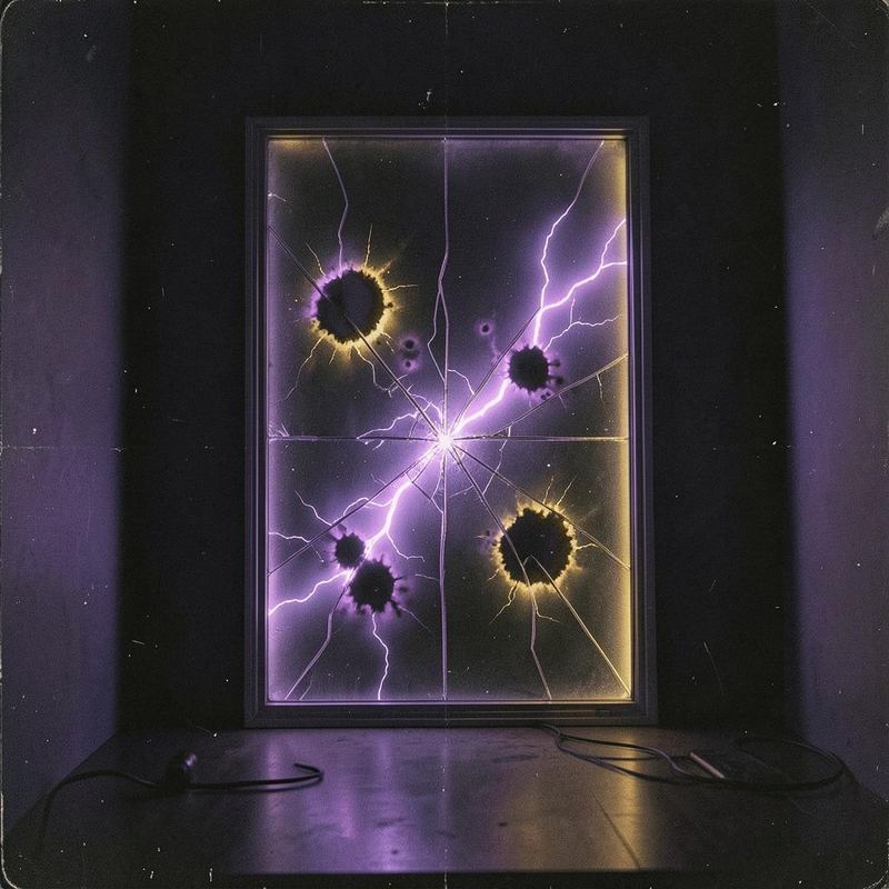 Cover artwork for Bruises in the Dark (Neon Bruises) by Amanda Vale
