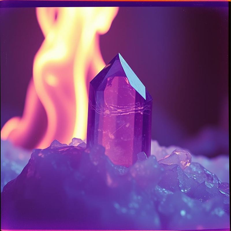 Cover artwork for Amethyst by Amanda Vale