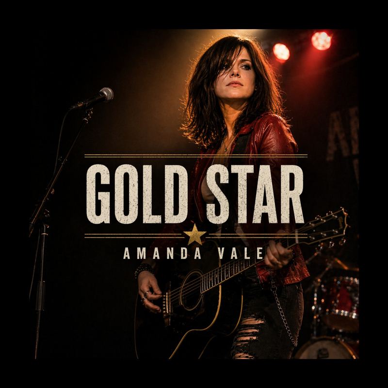 Cover artwork for Gold Star by Amanda Vale