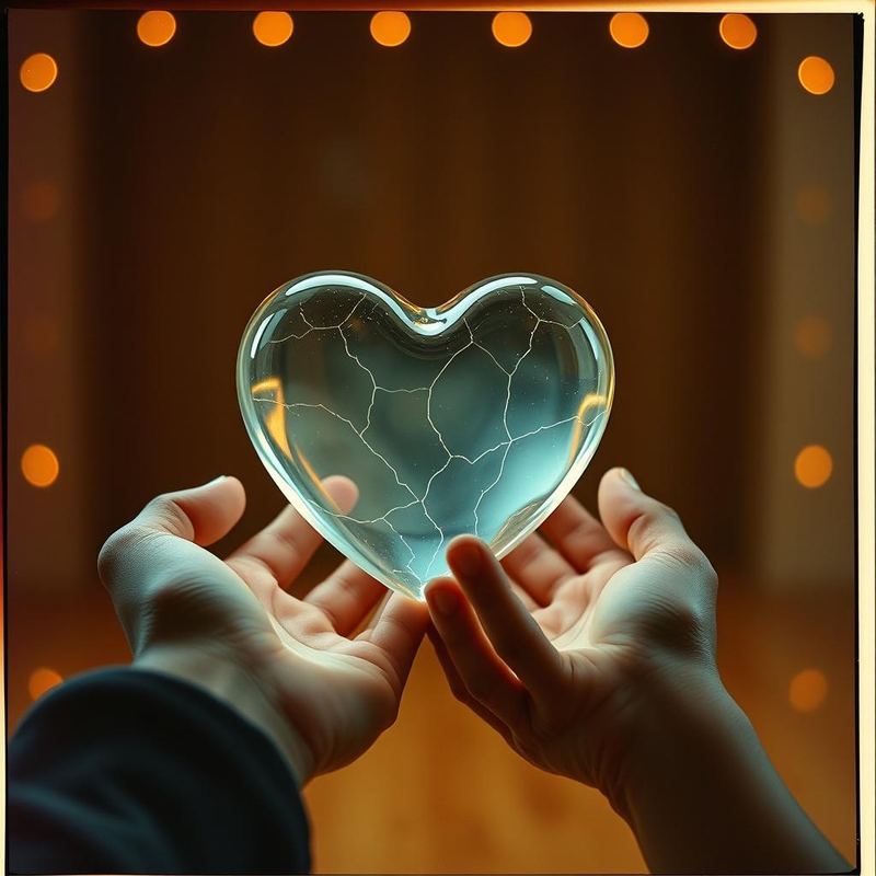 Cover artwork for Glass Heart, Steady Hands by Jenny Vale